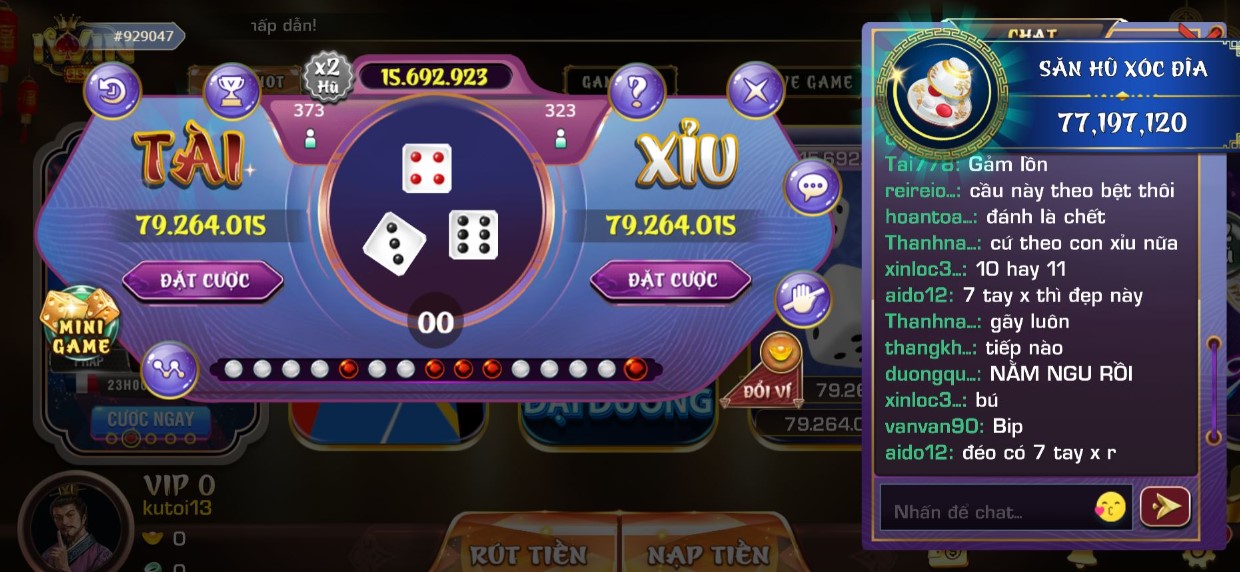 game tài xỉu tại cổng game iwin